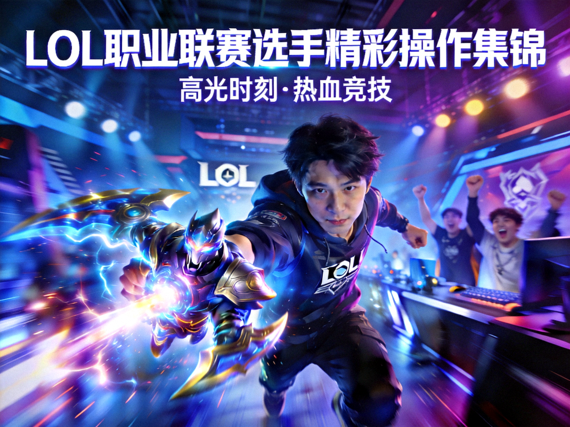 LOL职业联赛选手精彩操作集锦封面